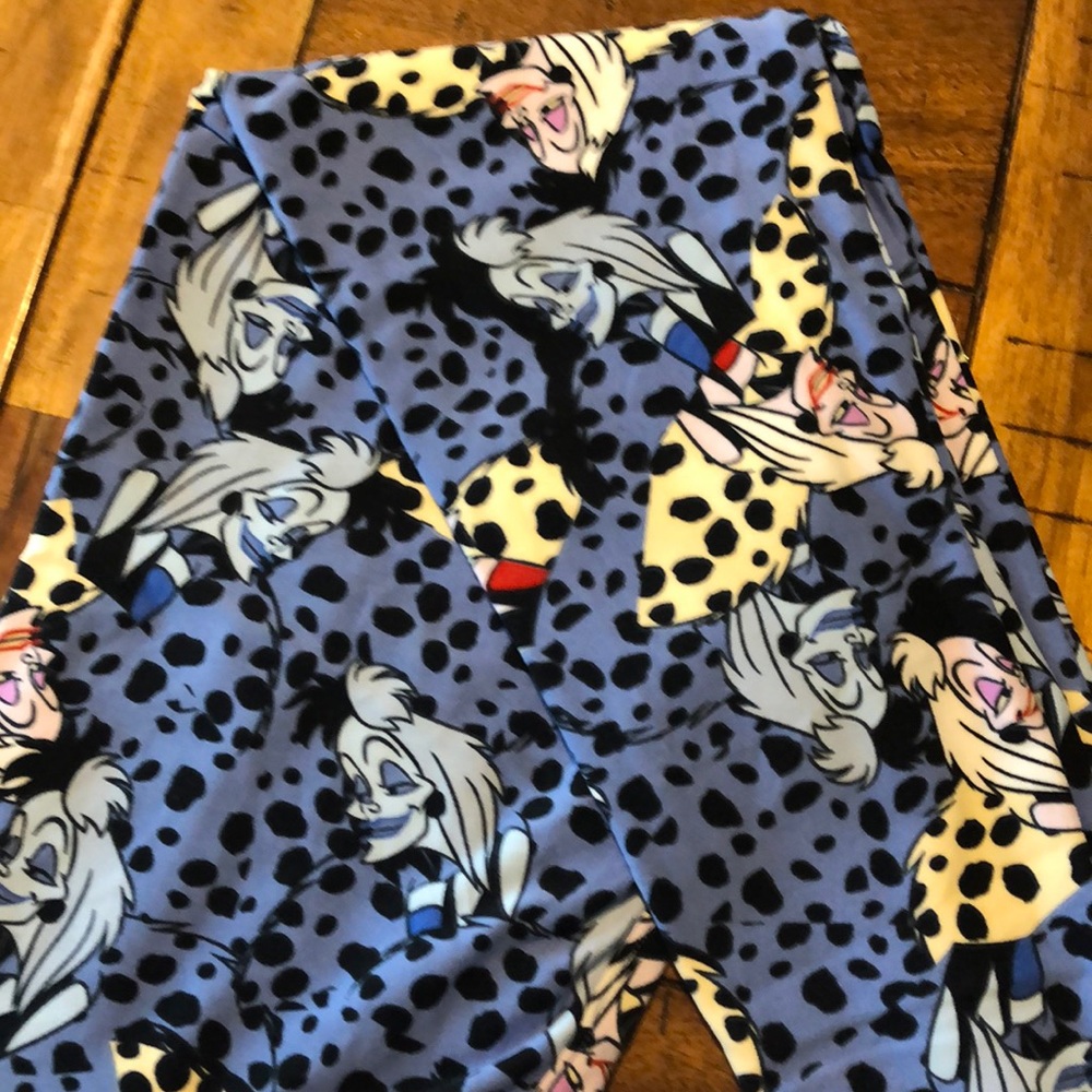 LuLaRoe Disney Villains One Size Leggings